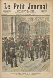 LE PETIT JOURNAL SUPPLEMENT ILLUSTRE  N° 66 du 27 février 1892