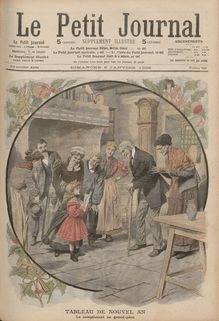 LE PETIT JOURNAL SUPPLEMENT ILLUSTRE  N° 894 du 06 janvier 1908