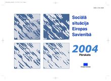 SociÄlÄ situÄcija Eiropas SavienÄ«bÄ 2004. gadÄ