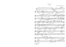 Partition parties complètes, corde quatuor No.3, Op.20, D minor