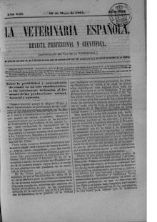 La veterinaria española, n. 244 (1864)