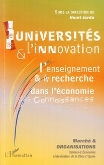 Les universités et l innovation