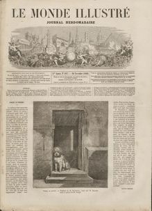 LE MONDE ILLUSTRE  N° 187 du 10 novembre 1860