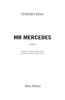 Mr Mercedes, de Stephen King (premières pages)