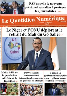 Le Quotidien Numérique d’Afrique n°1942 - du lundi 23 mai 2022