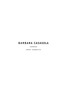 Lookbook Barbara casasola spring-summer 2014
