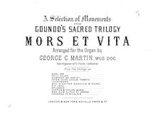 Partition complète, Mors et vita, Trilogie sacrée, Gounod, Charles