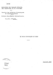 Le statut international du Rhin - juin 1962 : 1621_2