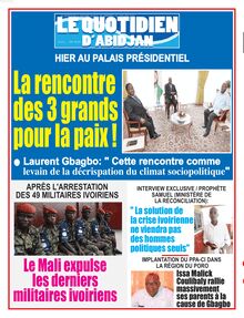 Le Quotidien d’Abidjan n°4161 - du vendredi 15 juillet 2022