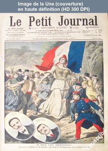 LE PETIT JOURNAL SUPPLEMENT ILLUSTRE  N° 886 du 10 novembre 1907