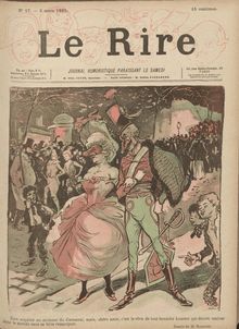 LE RIRE  numéro 17 du 02 mars 1895
