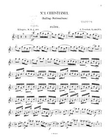 Partition flûte , partie, Nordlands Bilder, Op.164, Terschak, Adolf