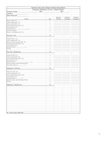 degree audit pages 2010 update