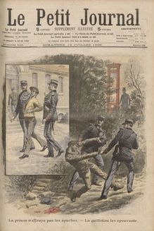 LE PETIT JOURNAL SUPPLEMENT ILLUSTRE  N° 922 du 19 juillet 1908