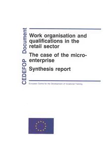 Work organisation and qualifications in the retail sector