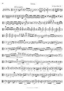 Partition de viole de gambe, Piano quatuor No.2, Op.28
