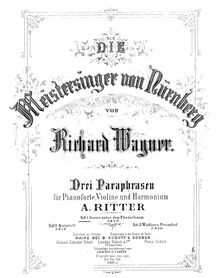Partition Unter dem Fliederbaum (partition de piano), Die Meistersinger von Nürnberg