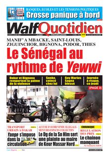 Walf Quotidien N° 9293 - Du jeudi 16 mars 2023
