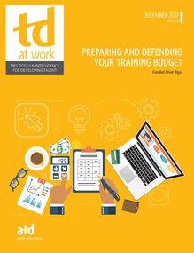 Preparing and Defending Your Training Budget