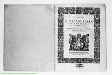 Partition Quinto, Il Primo Libro de Madrigali a cinque voci, del Reuerendo M. Giouanni Croce da Chioggia, Nouamente posto en luce. - en Venetia Appresso Angelo Gardano 1585.