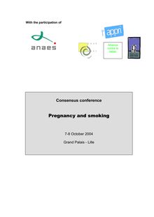 Grossesse et tabac - Pregnancy and Smoking - Guidelines