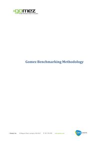 Gomez Benchmarking Methodology