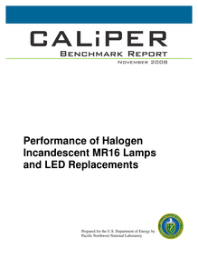 Performance of Halogen Incandescent MR16 Lamps and LED ...