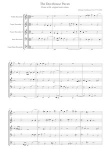 Partition complète (using C-basse enregistrement ), Dovehouse Pavan