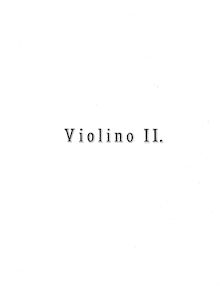 Partition violon 2, corde quatuor, F major, Rimsky-Korsakov, Nikolay