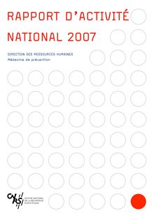NATIONAL DIRECTION DES RESSOURCES HUMAINES