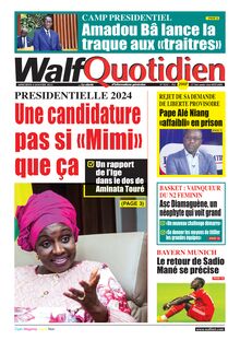Walf Quotidien N° 9232 - Du mercredi 4 janvier 2023
