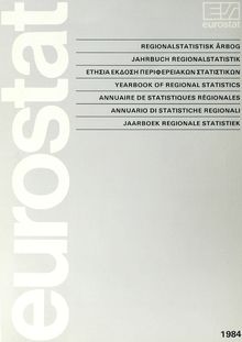Yearbook of regional statistics