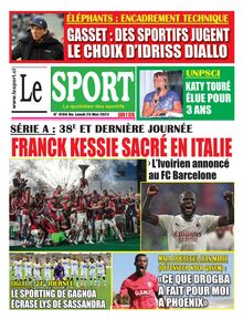 Le Sport n°4766 - du lundi 23 mai 2022