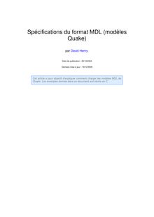 Spécifications du format mdl (modèles quake)