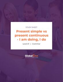 Present simple vs present continuous - I am doing, I do
