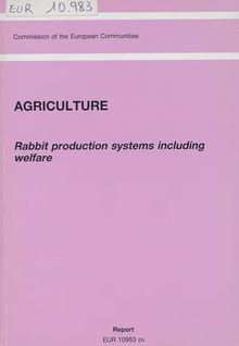 Rabbit production systems including welfare