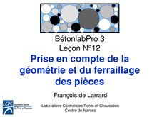 BétonlabPro Leçon N°12