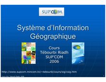Système d Information Système d Information Géographique ...