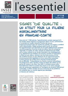 Signes de qualité : un atout pour la filière agroalimentaire en Franche-Comté