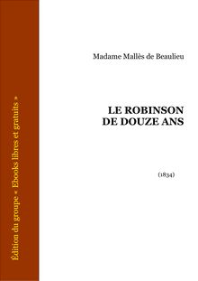 LE ROBINSON DE DOUZE ANS