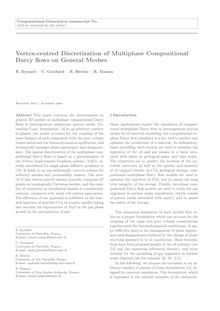 Computational Geosciences manuscript No will be inserted by the editor