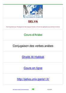 Cours d Arabe