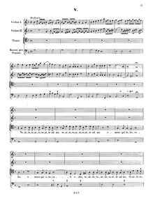 Partition Venite ad me omnes qui laboratis, SWV 261, Symphoniae sacrae I, Op.6