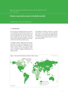 Football : D où viennent les joueurs étrangers ?