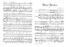 Partition complète et parties, Walzer-Märchen, Op.54, Schütt, Eduard