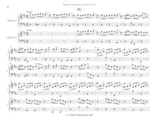 Partition I, Vivace, Concerto pour flûte, clavecin, violon et Continuo
