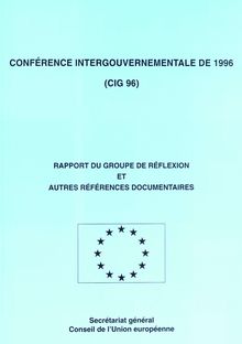 Conférence intergouvernementale de 1996 (CIG 96)