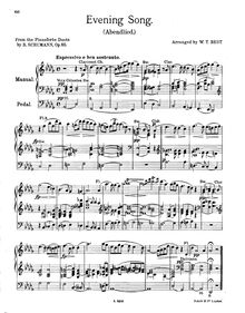 Partition complète, 12 Klavierstücke für kleine und große Kinder, Op.85