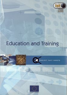 EDUCATION AND TRAINING PROJECT FACT SHEETS