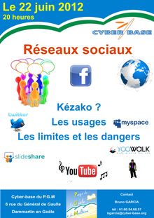 Les réseaux sociaux : kezako, les usages, les limites et les dangers